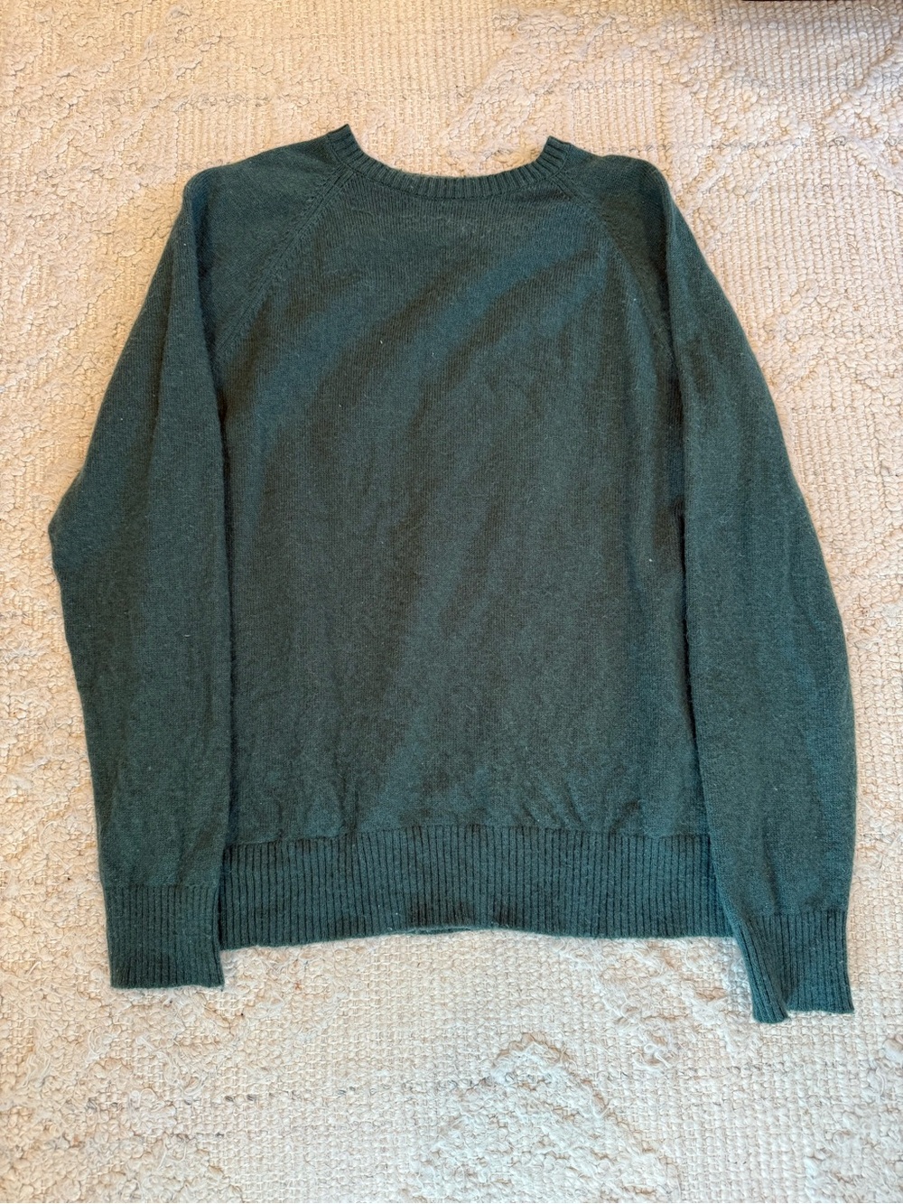 J.Crew Crewneck Sweater Forest Green Size XL